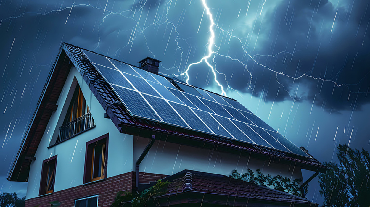 Blitzschutz bei Elektro Lehmann in Geslau