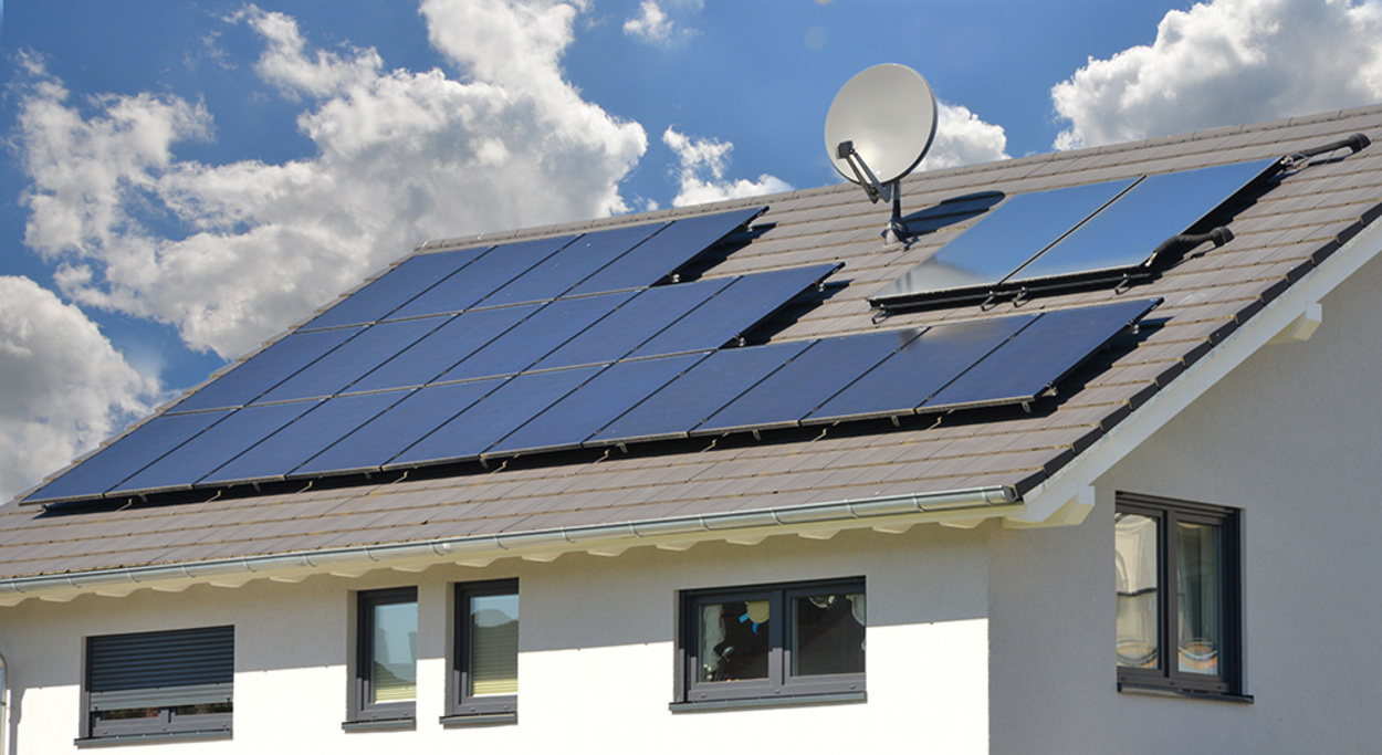 Photovoltaik bei Elektro Lehmann in Geslau